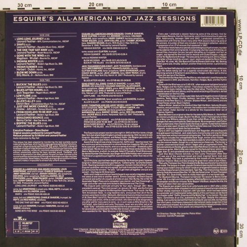Esquire's All-American: Hot Jazz Sessions, (like new), Bluebird(NL86757), D, 1988 - LP - V3346 - 9,00 Euro