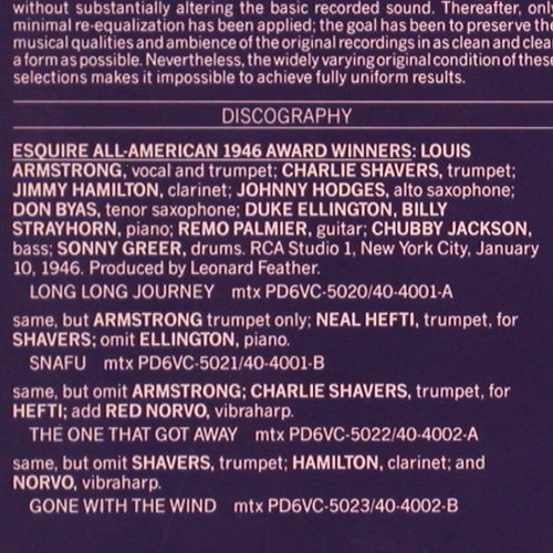 Esquire's All-American: Hot Jazz Sessions, (like new), Bluebird(NL86757), D, 1988 - LP - V3346 - 9,00 Euro