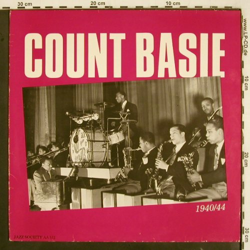 Basie,Count: 1940/44 (Radio Show), m-/vg+, Jazz Society (AA 512), S Typ: LP Best.-Nr.: V3367 Preis: 9,00 Euro