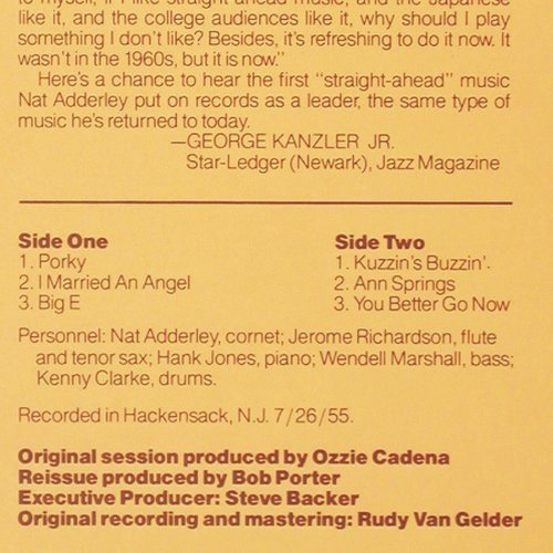 Adderley,Nat: That's Nat ! (rec. 1955), Savoy (WL70506), D,Ri, 1984 Typ: LP Best.-Nr.: V3432 Preis: 17,50 Euro