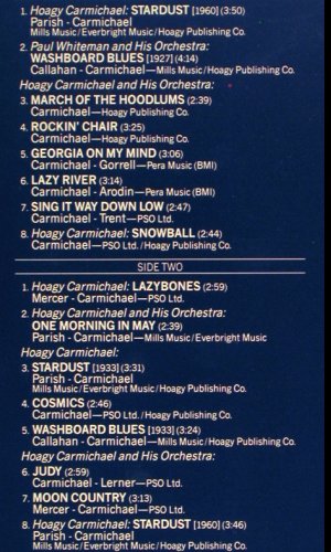 Carmichael,Hoagy: Stardust and much more (like new), Bluebird(NL88333), D, 1989 - LP - V3448 - 14,00 Euro