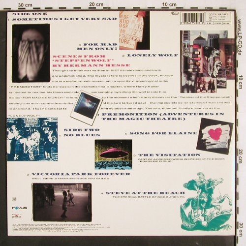 Roadside Picnic: For Mad Man Only!, Novus (PL74581), D,like new, 1990 Typ: LP Best.-Nr.: V3449 Preis: 12,50 Euro