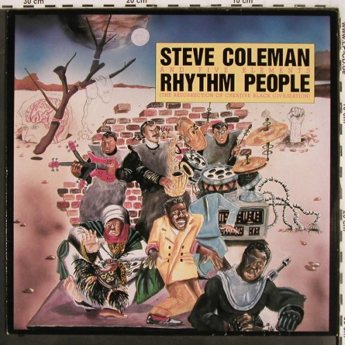 Coleman,Steve & 5 Elements: Rhythm People, Novus/RCA(PL83092), D, 1990 - LP - V3485 - 9,00 Euro
