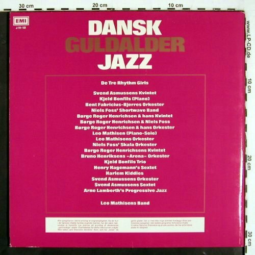 V.A.Dansk Guldalder Jazz Vol.3-4: Svend Asmussen,Hinrichsen-(1942-49), Emi Odeon(J 11-12), EEC, Foc,  - 2LP - V3611 - 20,00 Euro