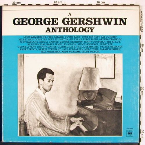 Gershwin,George: Anthology (1974), Box, CBS(CBS 66369), F, 1981 - 3LP - V3646 - 15,00 Euro
