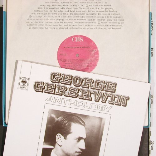 Gershwin,George: Anthology (1974), Box, CBS(CBS 66369), F, 1981 - 3LP - V3646 - 15,00 Euro