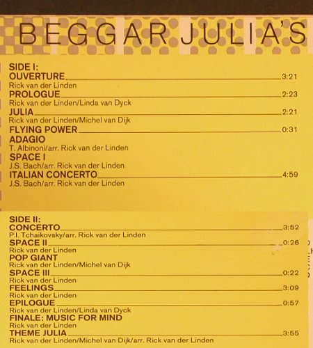 Ekseption: Beggar Julia's Time Trip, Philips (6314 001), D Typ: LP Best.-Nr.: V3654 Preis: 7,50 Euro