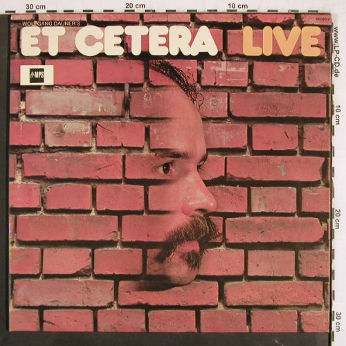 Dauner,Wolfgang - ET CETERA: Live, Foc, ( only one LP, Platte 2), MPS(88.020-2), D, 1973 - LP - V3738 - 5,00 Euro