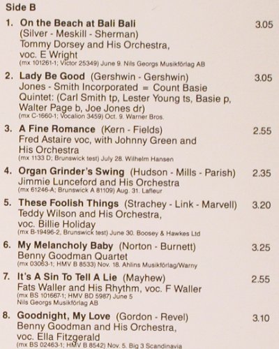 V.A.These Foolish Things 1936: Bob Crosby.. Benny Goodmann, Phontastic Nostalgia (NOST 7658), S, 1986 Typ: LP Best.-Nr.: V3871 Preis: 9,00 Euro