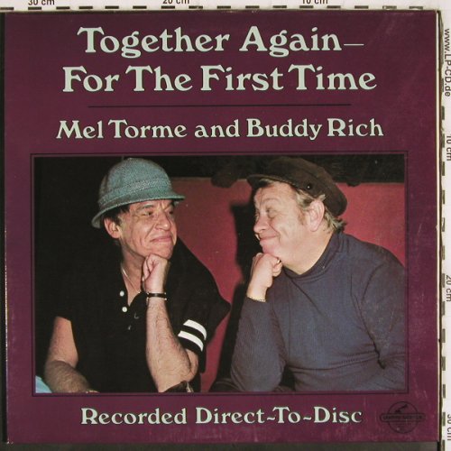 Torme,Mel and Buddy Rich: Together again, Foc, Direct-To-Disc, Century Records (CRDD-1100), D, 1978 Typ: LP Best.-Nr.: V3887 Preis: 15,00 Euro
