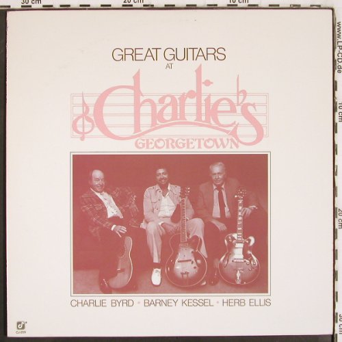 Byrd,Charlie/Barney Kessel/H.Ellis: Great Guitars at Charlies(like new), Concord(CJ-209), US, 1983 - LP - V3890 - 12,50 Euro