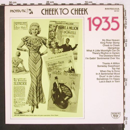 V.A.Cheek to Cheek 1935: Jimmie Lunceford.. Fats Waller, Phontastic (NOST 7657), S, 1985 Typ: LP Best.-Nr.: V3892 Preis: 9,00 Euro