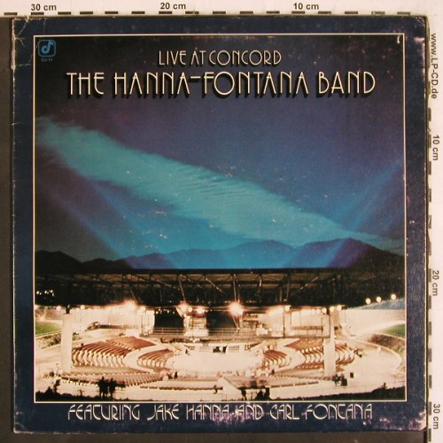 Hanna-Fontana Band: Live at Concord, m-/vg+, woc, Concord(CJ-11), US, 1975 - LP - V3999 - 9,00 Euro