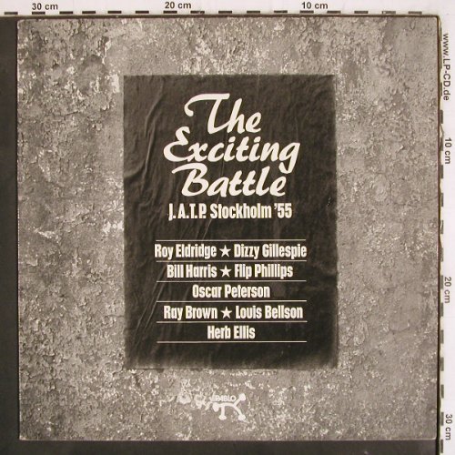 V.A.J.A.T.P. Stockholm'55: The Exciting Battle, Pablo(2310 713), US, 1974 - LP - V4002 - 17,50 Euro
