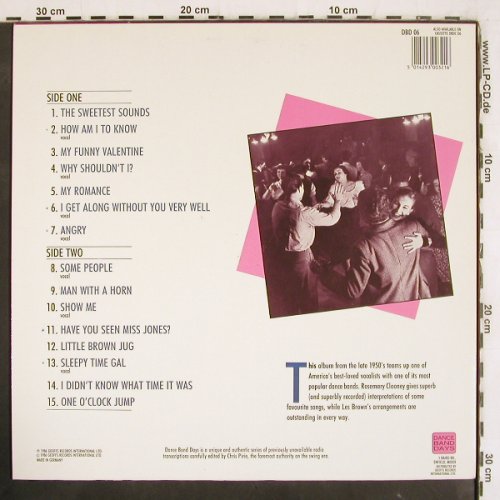 Clooney,Rosemary - with Les Brown: Dance Band Days, Geoffs Rec.(DBD 06), D, 1986 - LP - V4043 - 9,00 Euro