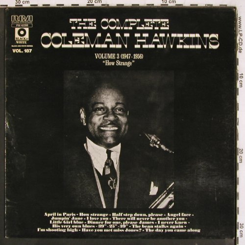 Hawkins,Coleman: The Complete C.H.Vol.3, m-/vg+, RCA Victor(PM 42398), F, 1980 - LP - V4058 - 7,50 Euro