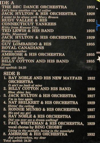 V.A.Let's have a cup of Coffee: BBC Dance Orch... Ambrose,Foc, Nostalgotheque(NOST 04), S,  - LP - V4097 - 7,50 Euro