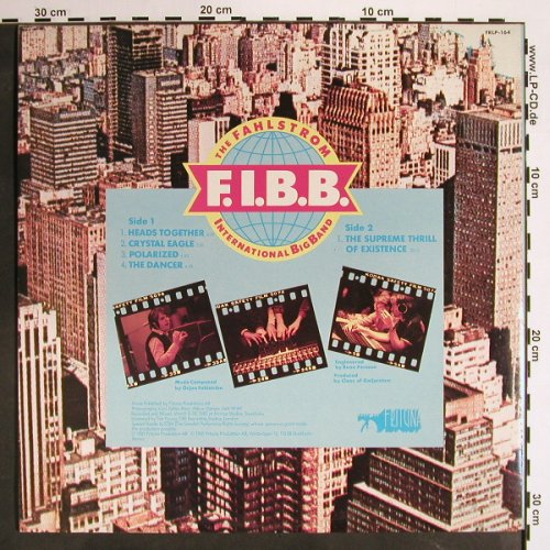 F.I.B.B.: Fahlstrom International Big Band, Frituna(FRLP-164), S, Foc, 1981 - LP - V4129 - 14,00 Euro