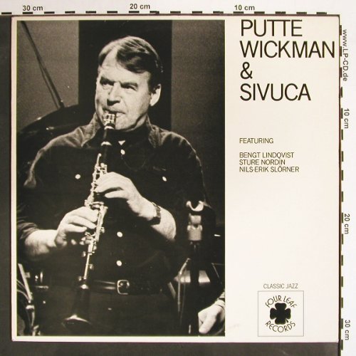 Wickman,Putte & Sivuca: Same, rec. Stockholm 1969, Four Leaf Rec (FLC 6002), S, 1982 Typ: LP Best.-Nr.: V4130 Preis: 17,50 Euro