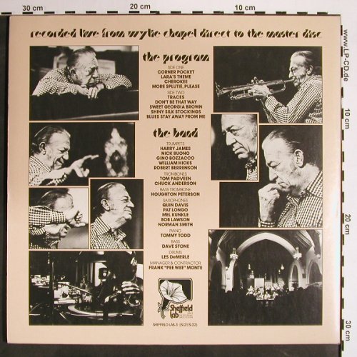 James,Harry & his Big Band: The King James Version,  Foc, Sheffield Lab(LAB-3), D, 1976 - LP - V4136 - 12,50 Euro