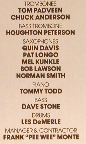 James,Harry & his Big Band: The King James Version,  Foc, Sheffield Lab(LAB-3), D, 1976 - LP - V4136 - 12,50 Euro