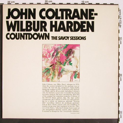 Coltrane,John & Wilbur Harden: Countdown-The Savoy Sessions,1958, Savoy(WL70529(2)), D,Ri, Foc, 1985 - 2LP - V4177 - 22,50 Euro