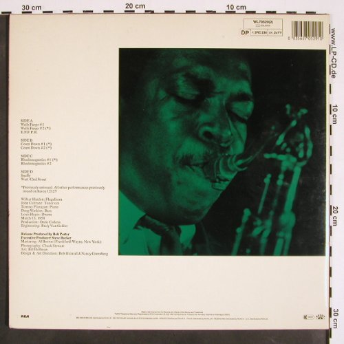 Coltrane,John & Wilbur Harden: Countdown-The Savoy Sessions,1958, Savoy(WL70529(2)), D,Ri, Foc, 1985 - 2LP - V4177 - 22,50 Euro