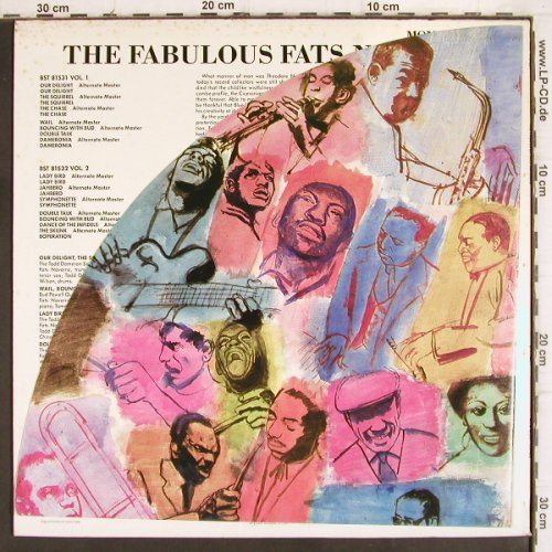 Navarro,Fats:&nbsp;The Fabulous  - Vol.1,m /vg+,Poster, Blue Note (81531), F,Ri(1947), 1984 Typ:&nbsp;LP Best.-Nr.:&nbsp;V716 Preis:&nbsp; 12,50 Euro