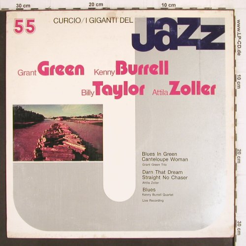 Green,Grant / Burrell/Taylor/Zoller:&nbsp;I Granti del Jazz, Foc,Live, m /vg+, Curcio (GJ-55), I Typ:&nbsp;LP Best.-Nr.:&nbsp;V743 Preis:&nbsp; 6,00 Euro