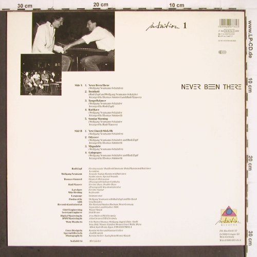 Neumann & Zapf:&nbsp;Never Been There, Intuition (24 0776 1), D, 1987 Typ:&nbsp;LP Best.-Nr.:&nbsp;V84 Preis:&nbsp; 6,00 Euro