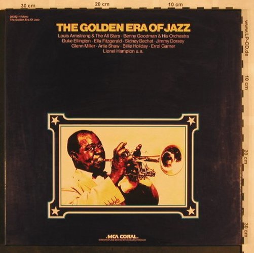 V.A.The Golden Era Of Jazz: 48 Tr.,Box,Club Edition, MCA, Mono(28 342-4), D, m / vg+, 1975 - 3LP - X1008 - 9,00 Euro