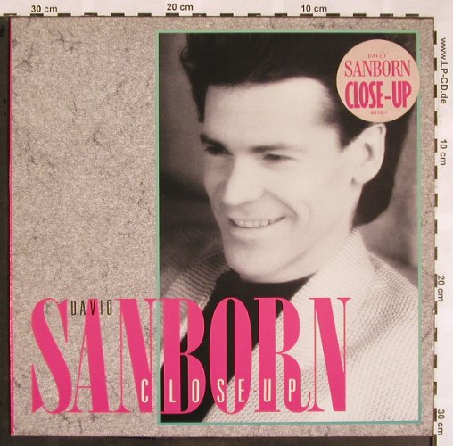 Sanborn,David: Close Up, Reprise(925 715-1), D, 1988 - LP - X1244 - 6,00 Euro