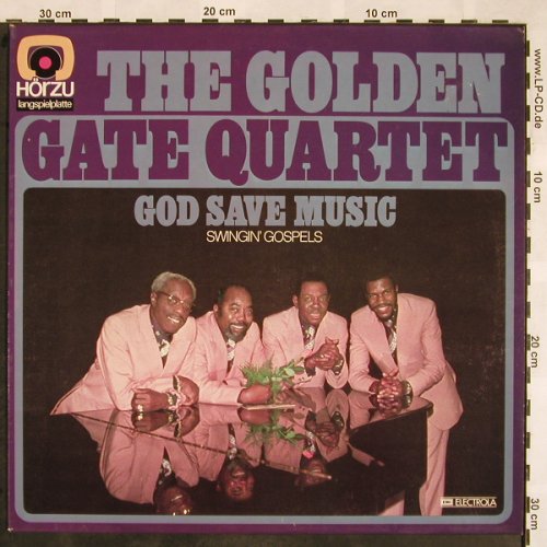 Golden Gate Quartet: God Save Music, HörZu(SHZE 415), D, 1974 - LP - X1291 - 6,00 Euro