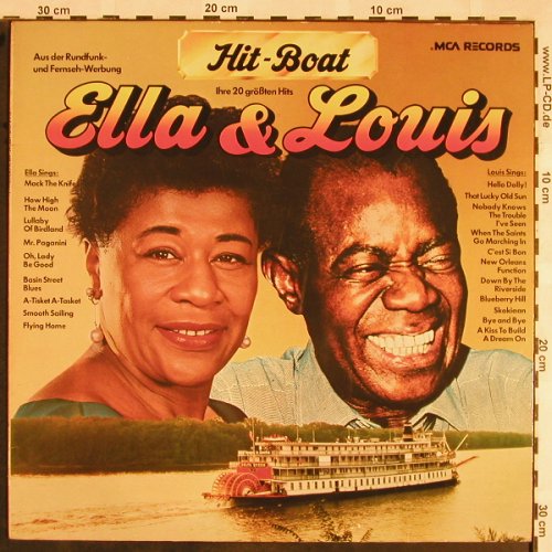 Fitzgerald,Ella & Louis Armstrong: Hit-Boat, MCA(0062 133), D,  - LP - X1389 - 7,50 Euro