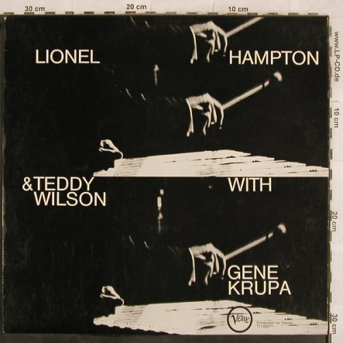 Hampton,Lionel & Teddy Wilson: with Gene Krupa, Verve(711 052), D, 1966 - LP - X225 - 22,50 Euro