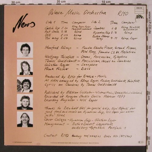 Release Music Orchestra: News, Brain(0060.194), D, 1979 - LP - X2826 - 14,00 Euro