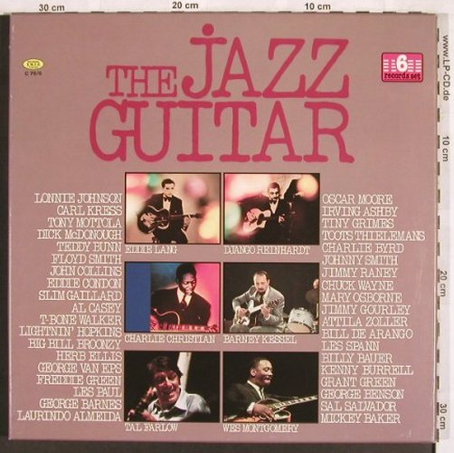V.A.The Jazz Guitar: 74 Tr., Box, Joker(C 76/6), I, 1983 - 6LP - X3246 - 25,00 Euro