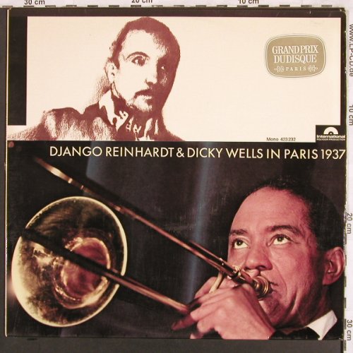 Django Reinhardt & Dicky Wells: in Paris 1937, Polydor(423 232), D, Mono, 1966 - LP - X3250 - 17,50 Euro