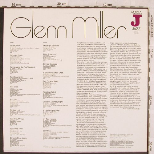 Miller,Glenn: Original, Amiga(8 55 602), DDR, 1978 - LP - X333 - 6,00 Euro