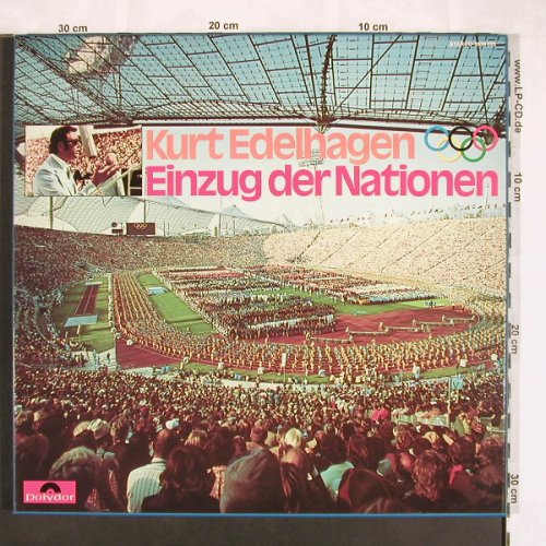 Edelhagen,Kurt: Einzug der Nationen, Box, Polydor(2638 020), D, 1972 - 2LP - X3564 - 7,50 Euro