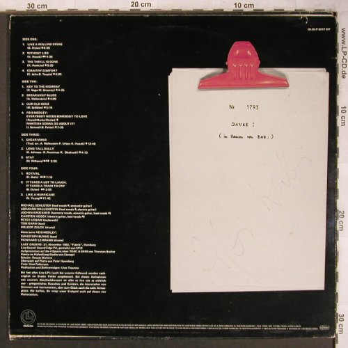 Bad News Reunion: Last Orders,please!,vg+/vg+, Line,wh.vinyl(OLDLP 8017 DY), D, Live, 1983 - 2LP - X4553 - 6,00 Euro