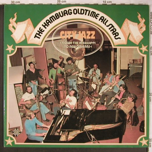 Hamburg Oldtime All Stars: City Jazz,Foc, Telefunken(TS 3288/1-2), D, 1974 - 2LP - X4782 - 7,50 Euro