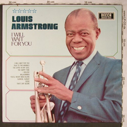 Armstrong,Louis: I Will Wait For You, Decca(SLK 86 053-P), D,  - LP - X5512 - 12,50 Euro