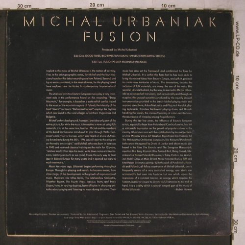 Urbaniak,Michael: Fusion, m-/vg+, CBS(S 65744), UK, 1974 - LP - X5629 - 12,50 Euro