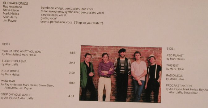 Slickaphonics: Wow Bag, Enja(4024), D, 1982 - LP - X641 - 5,50 Euro