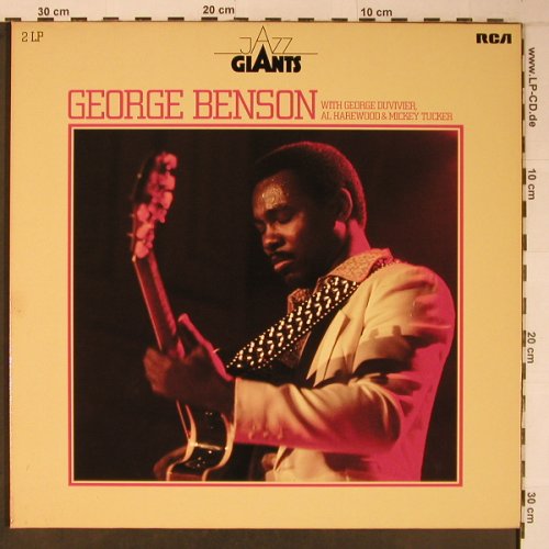 Benson,George: Jazz Giants, w.Duvivier,Harewood, RCA,Musterplatte(NL45339), D, 1981 - 2LP - X6432 - 15,00 Euro
