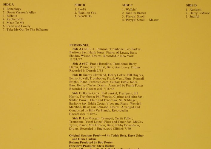 V.A.Trombone Album: C.Fuller,J.J.Johnson,Frank Rosolino, Savoy, Ri(WL70523(2)), D, vg+/vg+, 1985 - 2LP - X6451 - 9,00 Euro