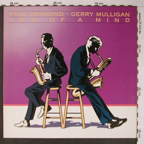 Desmond,Paul & Gerry Muligan: Two of a Mind (1962), Bluebird(NL90364), D,Ri, 1989 - LP - X6470 - 10,50 Euro