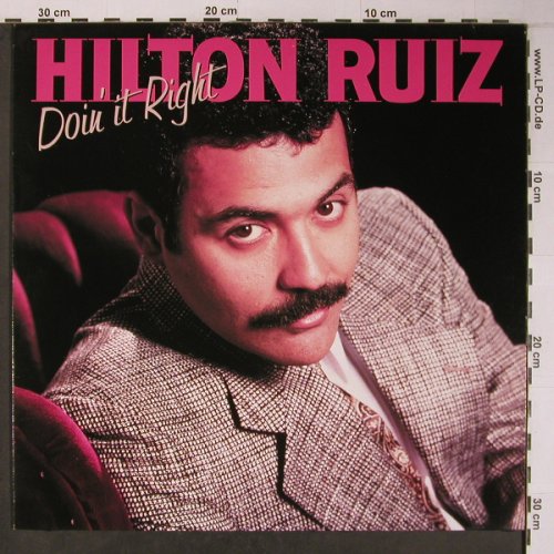 Ruiz,Hilton: Doin' it Right, like new, Novus(PL83085), D, Ri, 1990 - LP - X6473 - 14,00 Euro