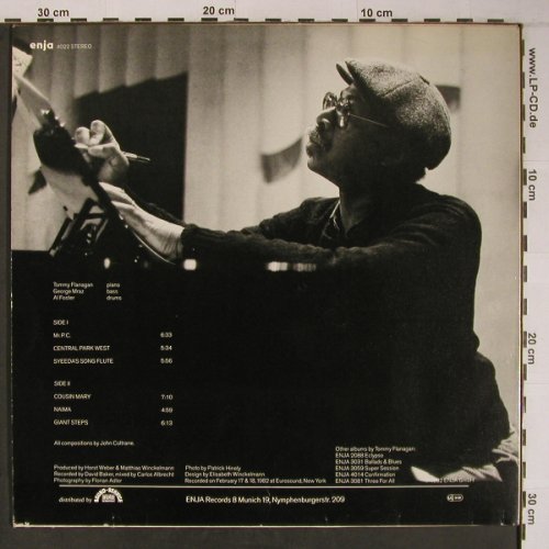 Flanagan,Tommy - Trio: Giant Steps,in Mem of John Coltrane, Enja(4022), D, 1982 - LP - X6578 - 25,00 Euro